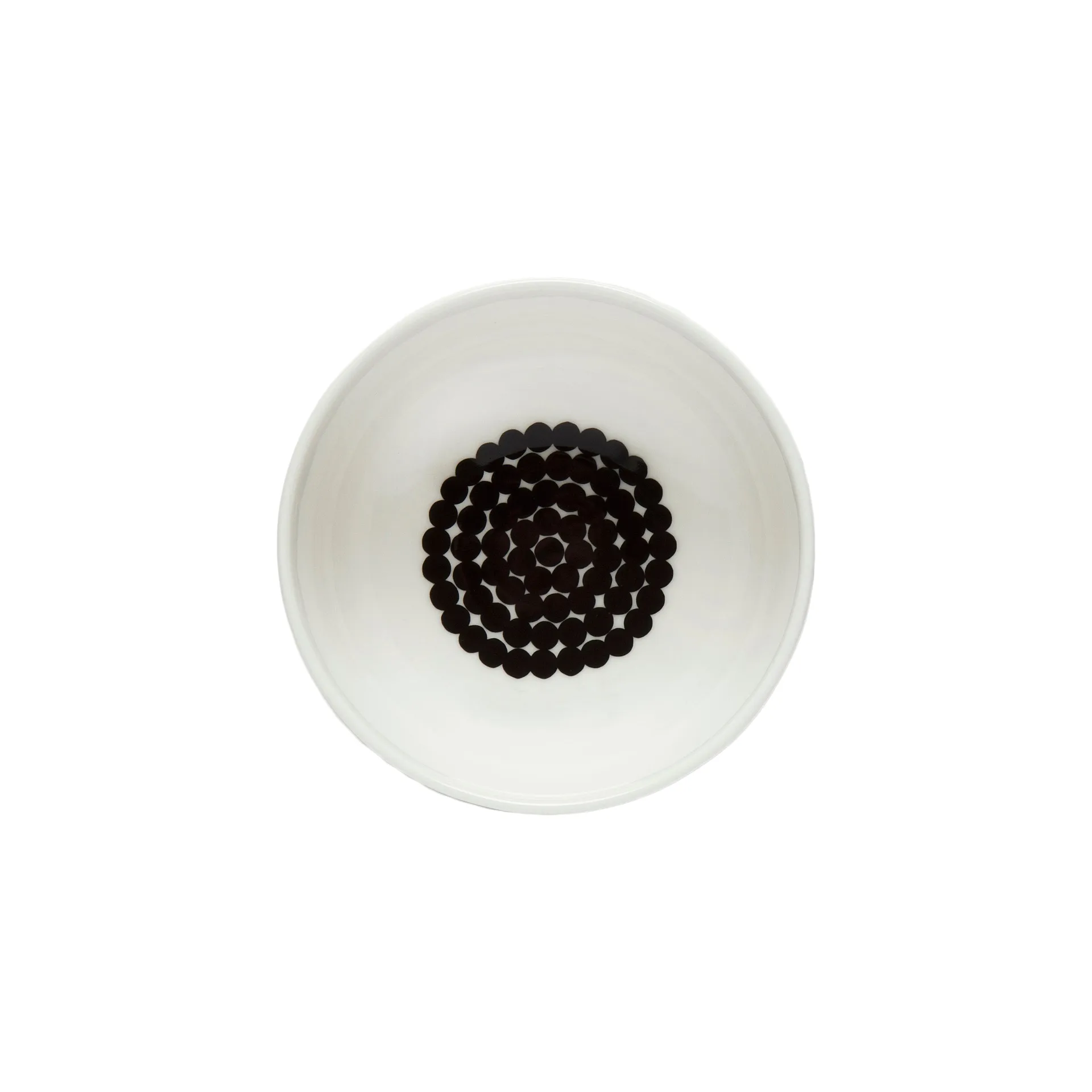 Bol Oiva Räsymatto 3 dl, negro-blanco Marimekko
