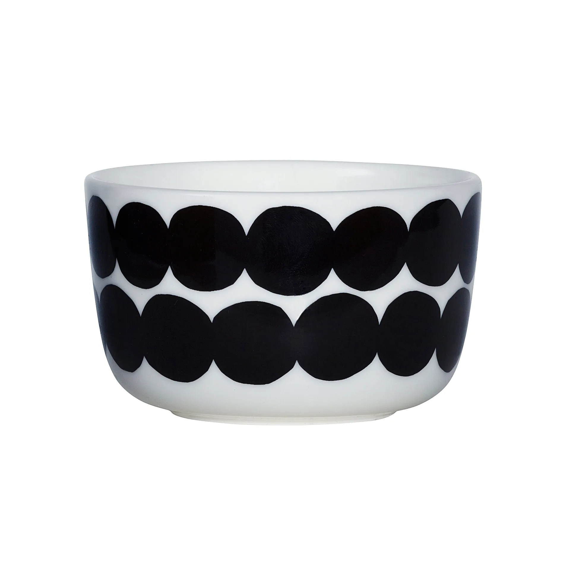 Bol Räsymatto 25 cl, Negro-blanco Marimekko