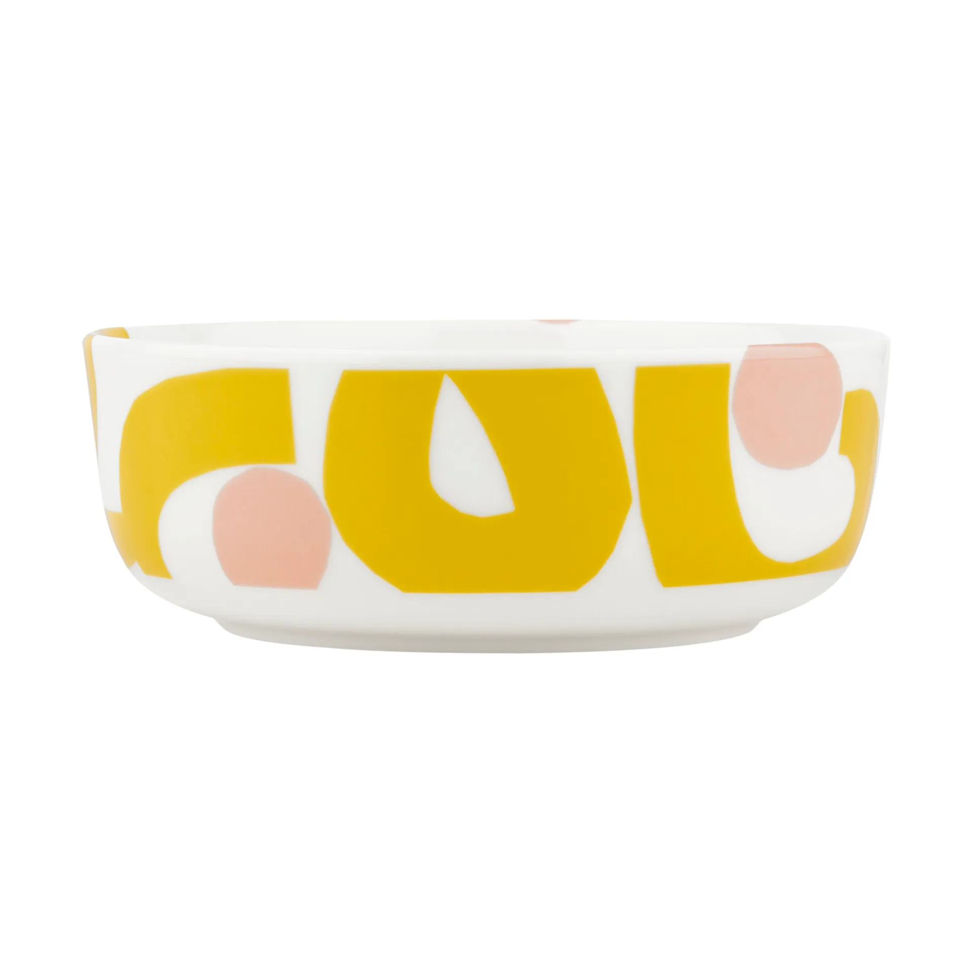 Bol Seppel 4 dl, White-spring yellow Marimekko