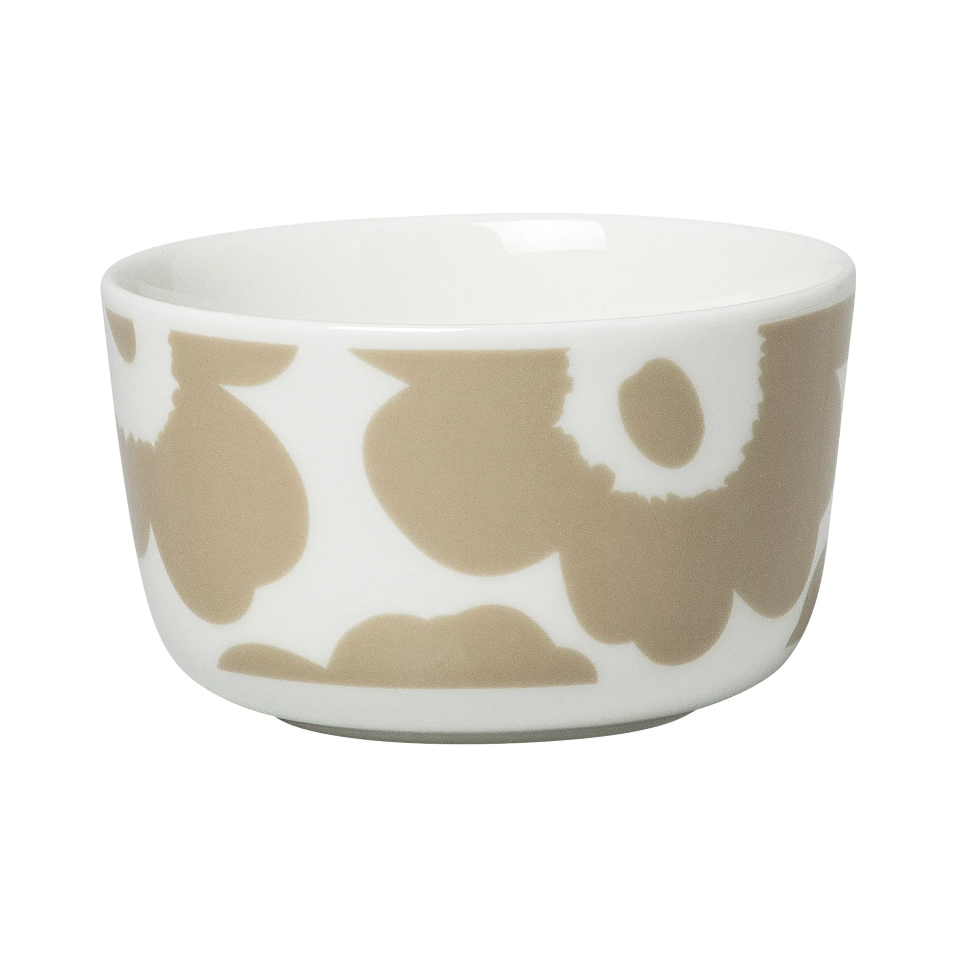 Bol Unikko 25 cl, blanco-beige Marimekko