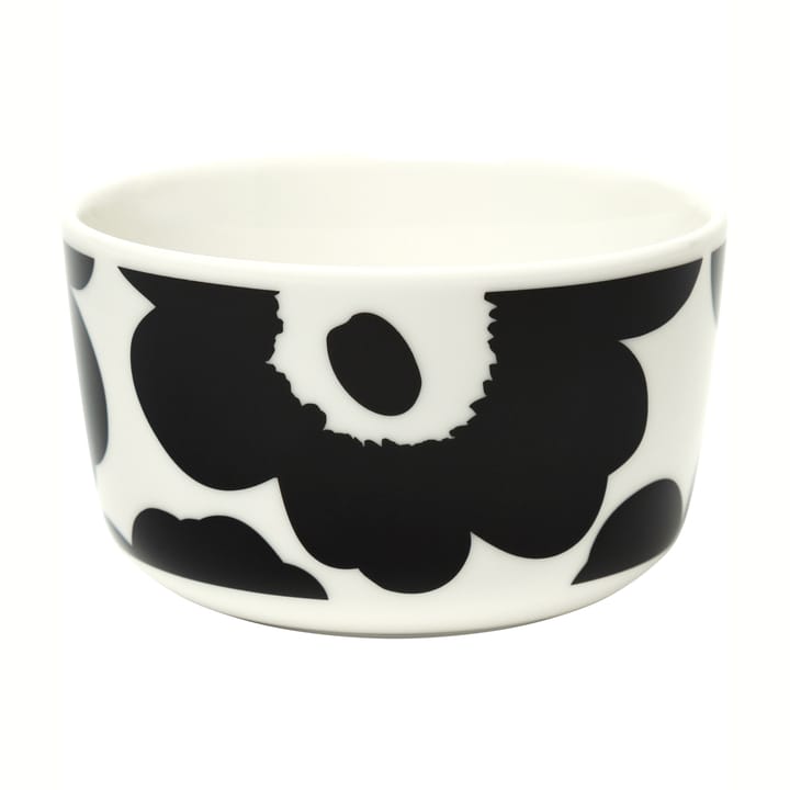 Bol Unikko 25 cl - negro-blanco - Marimekko