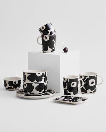 Bol Unikko 25 cl - negro-blanco - Marimekko