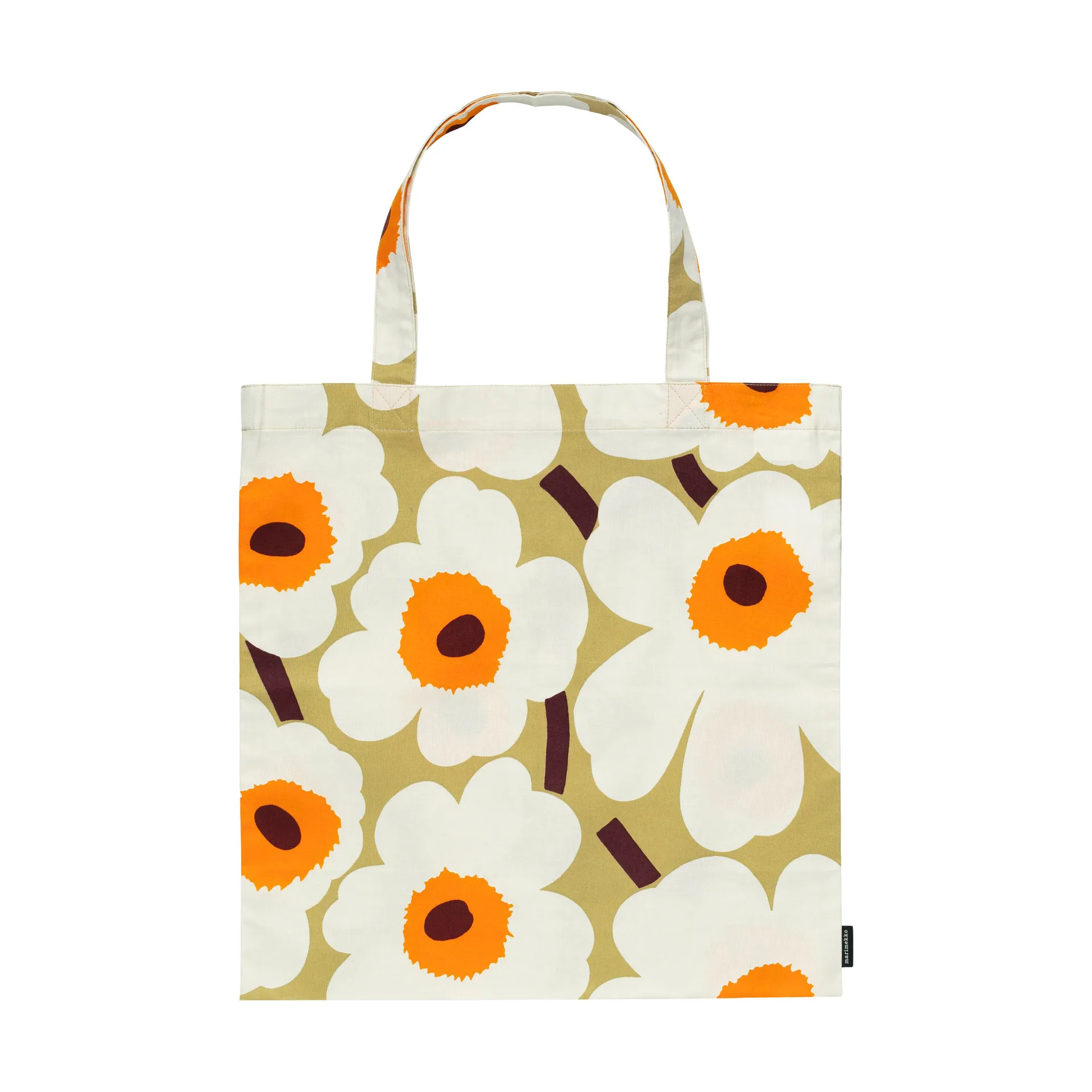 Bolsa Pieni Unikko 44x43 cm, Beige-blanco Marimekko