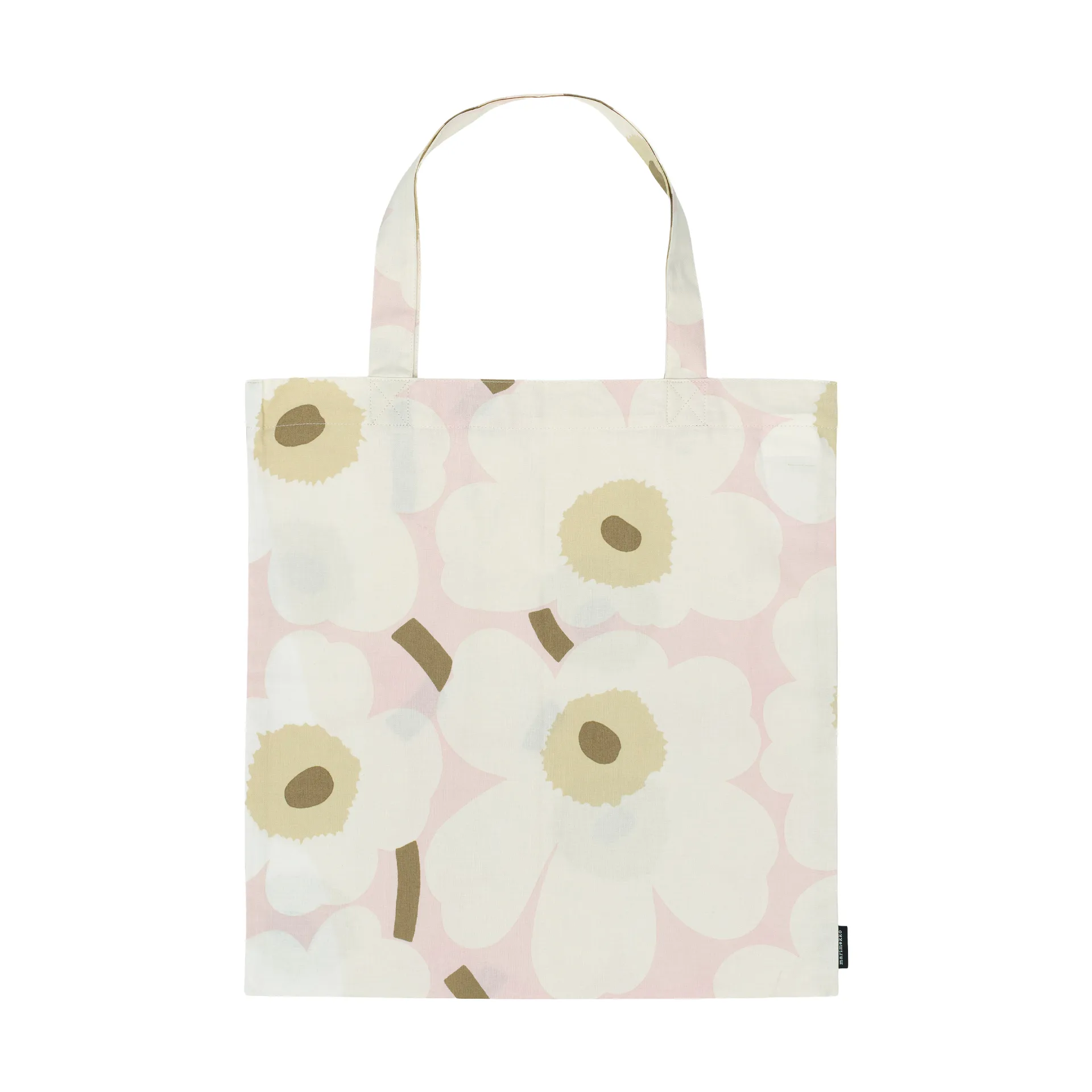 Bolsa Pieni Unikko 44x43 cm, Pink-off white-sand Marimekko