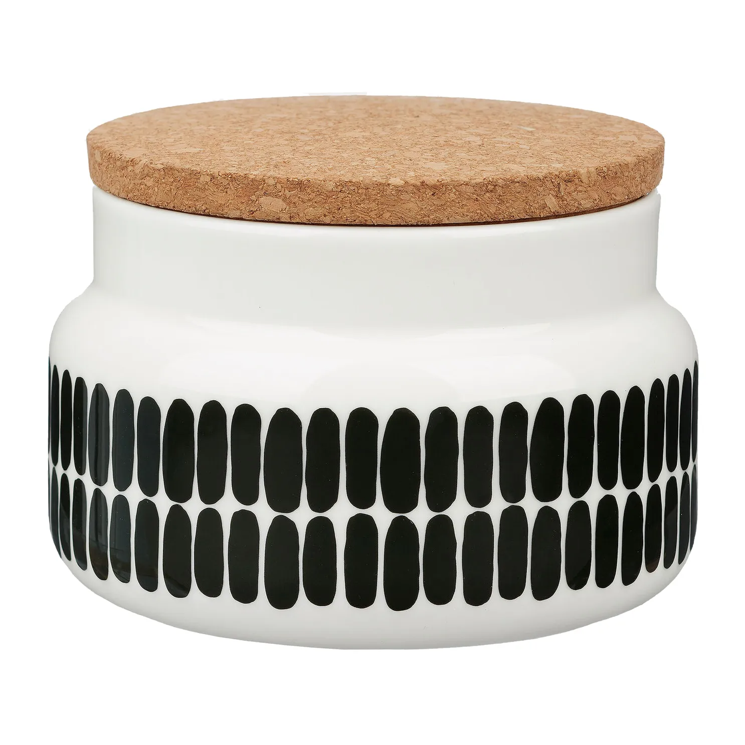 Bote Oiva Alku 0,7 L, Blanco-verde oscuro Marimekko