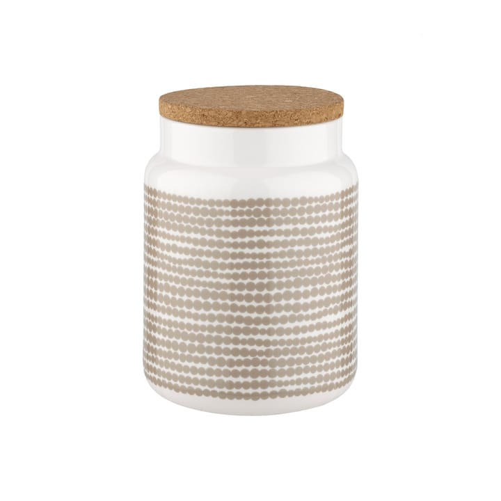 Bote Räsymatto 1,2 l, Beige-blanco Marimekko