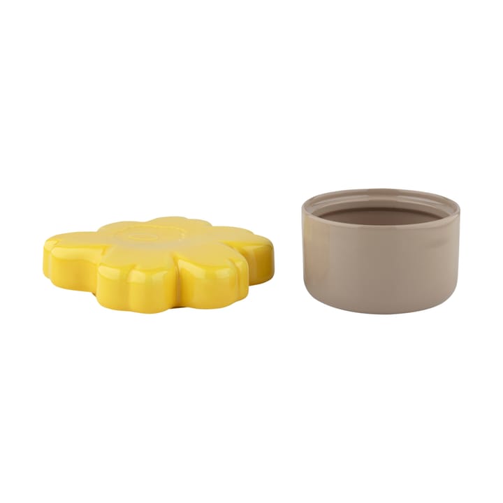 Bote Unikko 60 aniversario Ø19x11 cm, Terra-spring yellow Marimekko