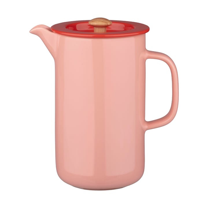Cafetera de émbolo Oiva - Salmon red-tomato red - Marimekko