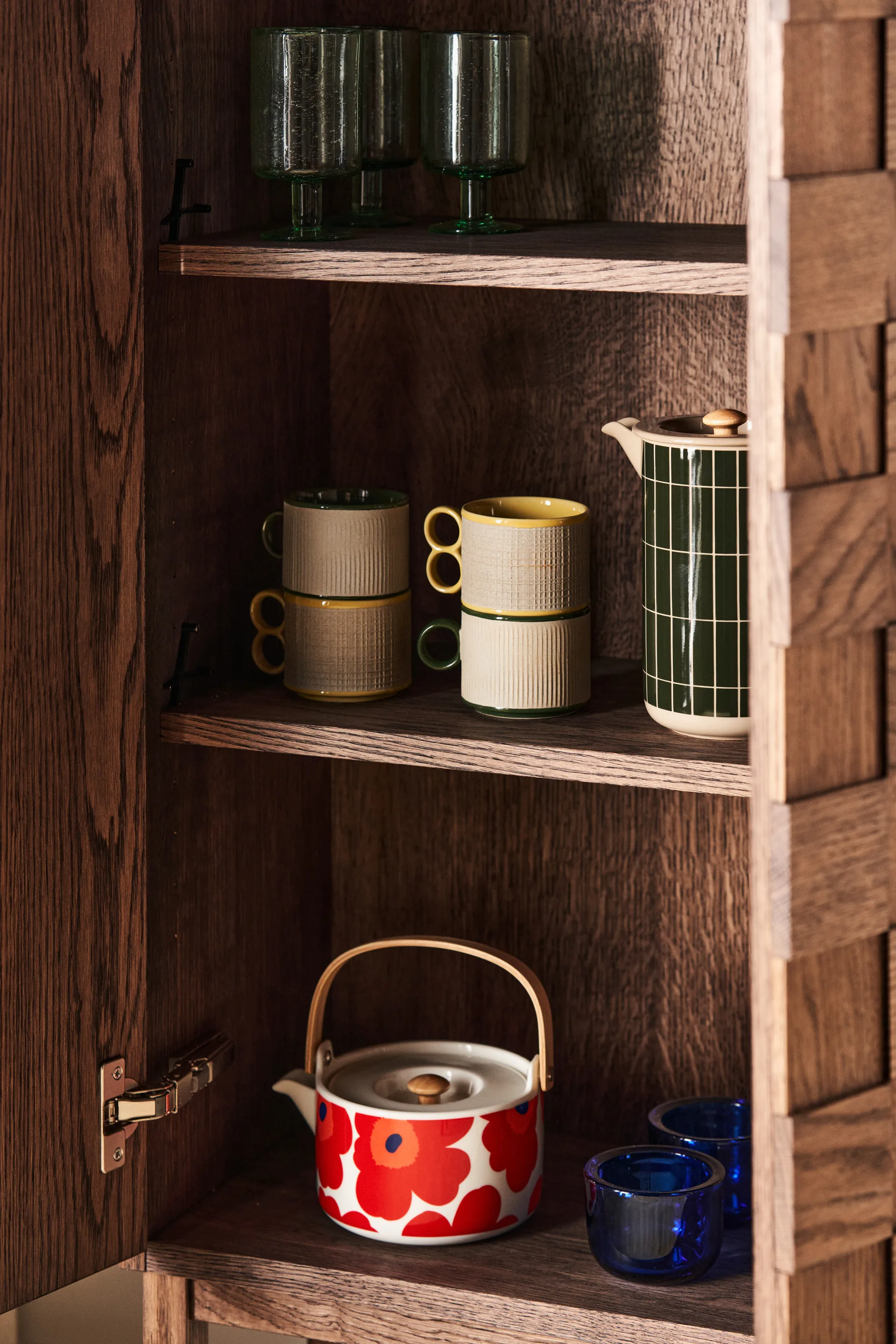 Cafetera de émbolo Tiiliskivi 0,9 l, Terra-dark green Marimekko