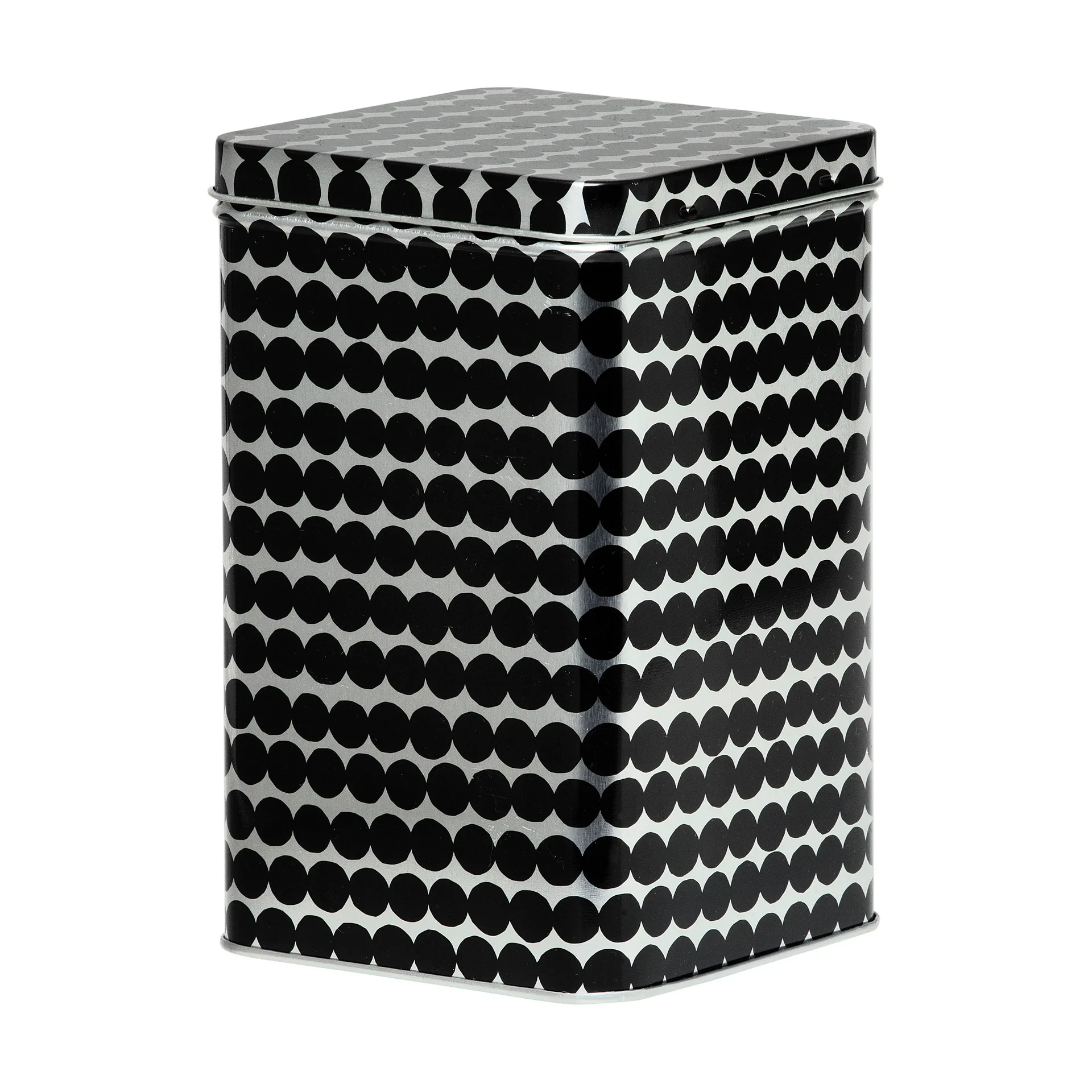 Caja Räsymatto 17,5 cm, gris-negro Marimekko