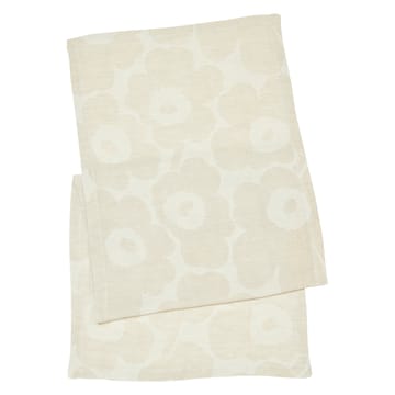 Camino de mesa Pieni Unikko beige-negro-blanco - 47x150 cm - Marimekko