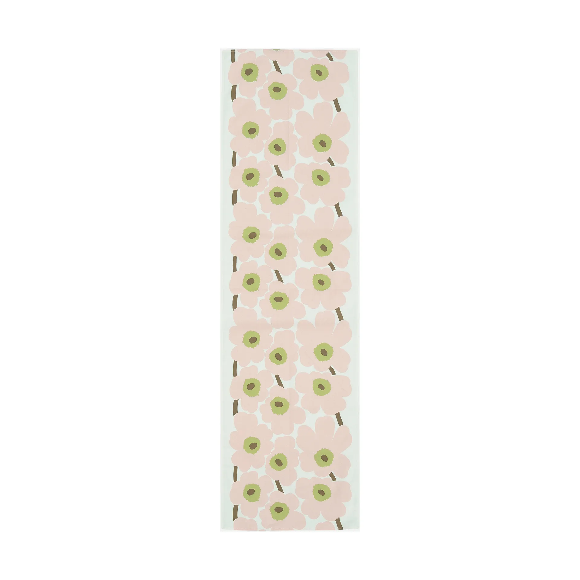 Camino de mesa Unikko 45x140 cm, Off white-pink-pear-sand Marimekko