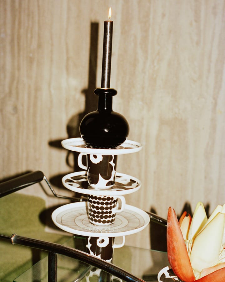 Candelabro Butticula Ø12,5 cm, Black Marimekko