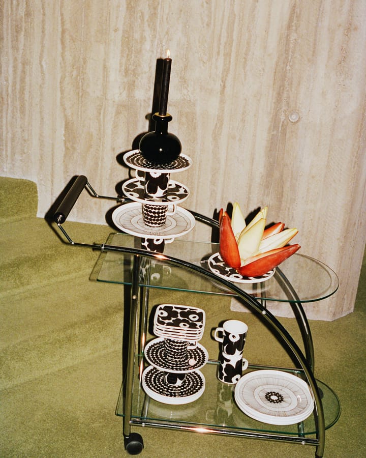 Candelabro Butticula Ø12,5 cm, Black Marimekko