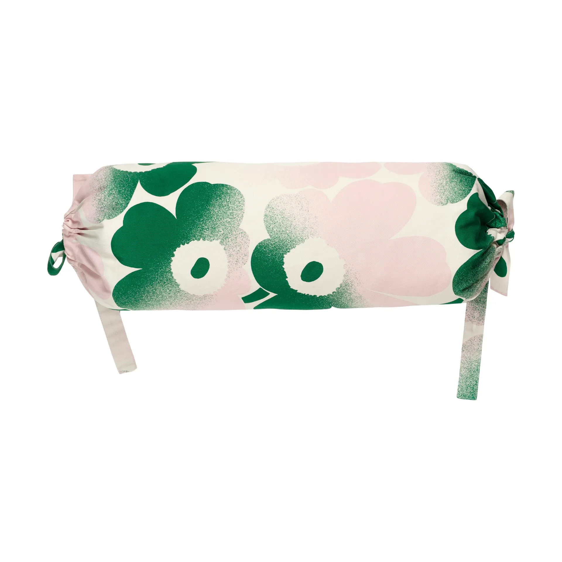 Cojín rodillo Unikko Häivähdys, Verde Marimekko