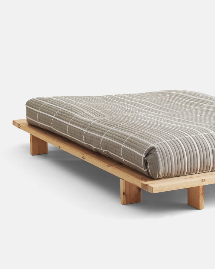 Colcha de cama Tiiliskivi 260x260 cm, Sand-off white Marimekko