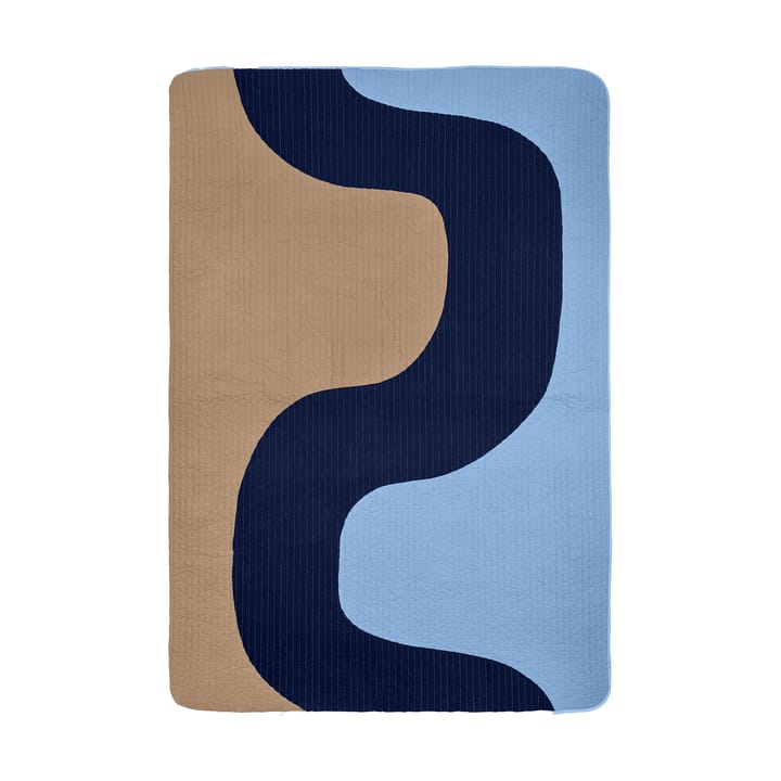 Colcha Seireeni 160x234 cm - Beige-azul - Marimekko