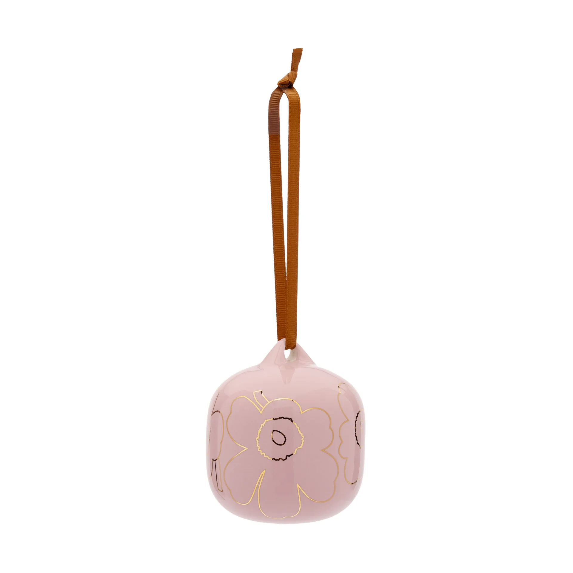 Colgante decorativo Piirto Unikko, Rosa-dorado Marimekko