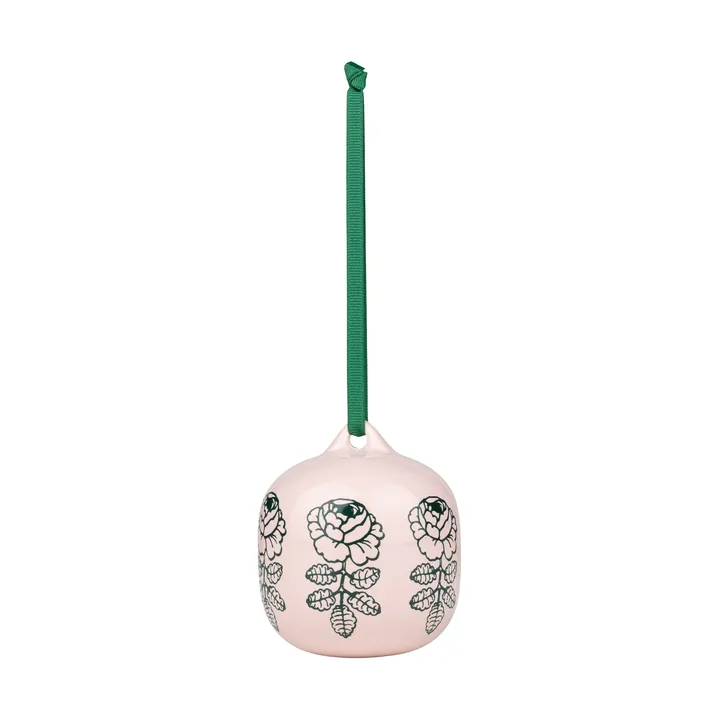 Colgante decorativo Vihkiruusu - Rosa, 7x7 cm - Marimekko
