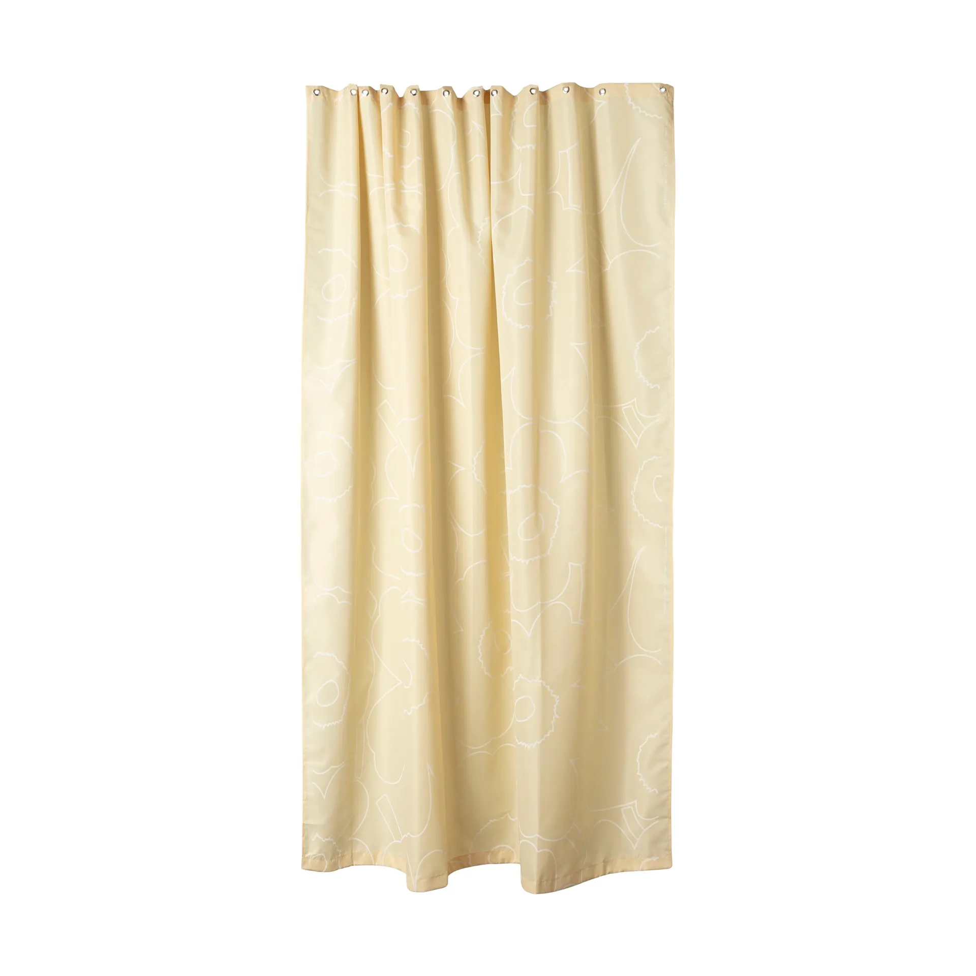 Cortina de ducha Piirto Unikko 180x200 cm, Beige Marimekko