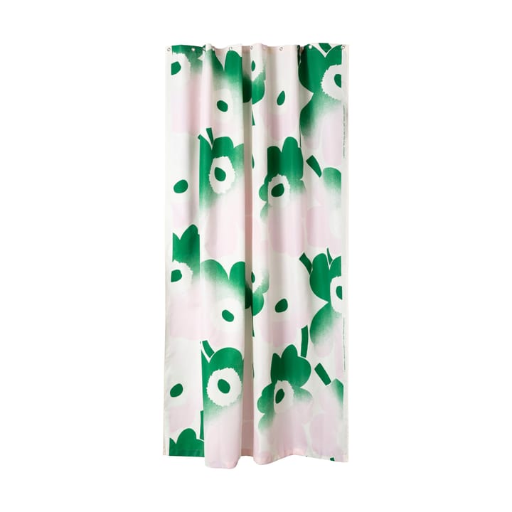 Cortina de ducha Unikko Häivähdys 180x200 cm - Verde - Marimekko