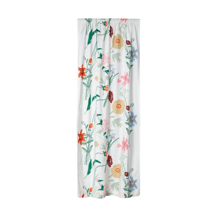 Cortina Puutarhakutsut 135x245 cm - White-green-orange-beige - Marimekko
