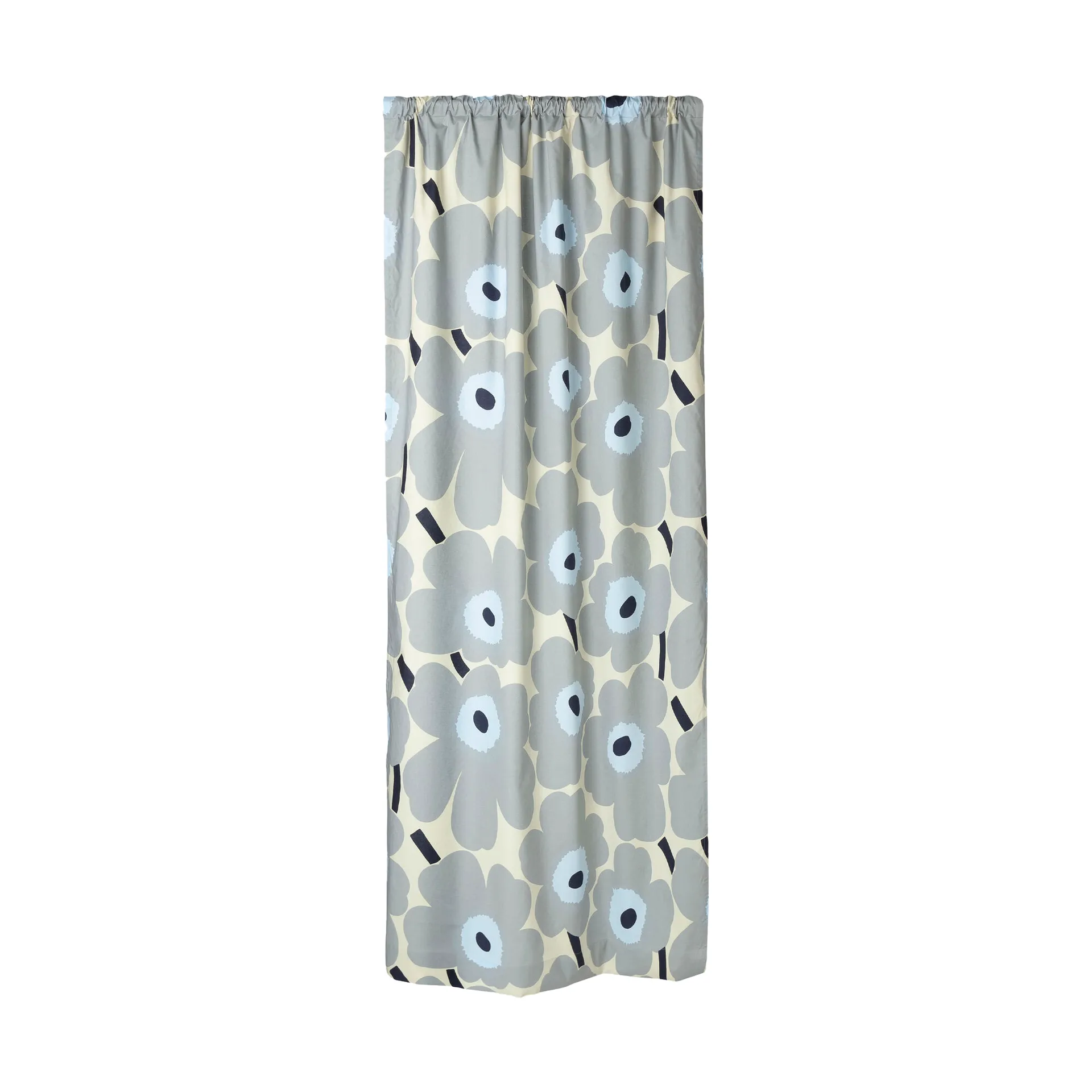 Cortina Unikko 135x250 cm, Sand-grey-light grey-dark blue Marimekko