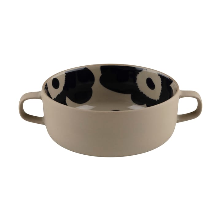 Cuenco con asa Unikko 5 dl, Terra-dark blue Marimekko