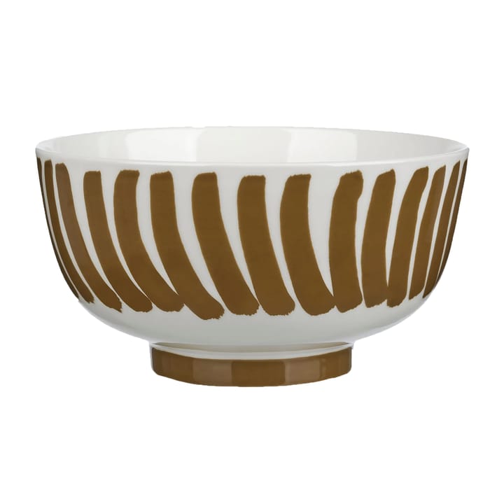 Cuenco Hyräily 3 l - Blanco-marrón - Marimekko