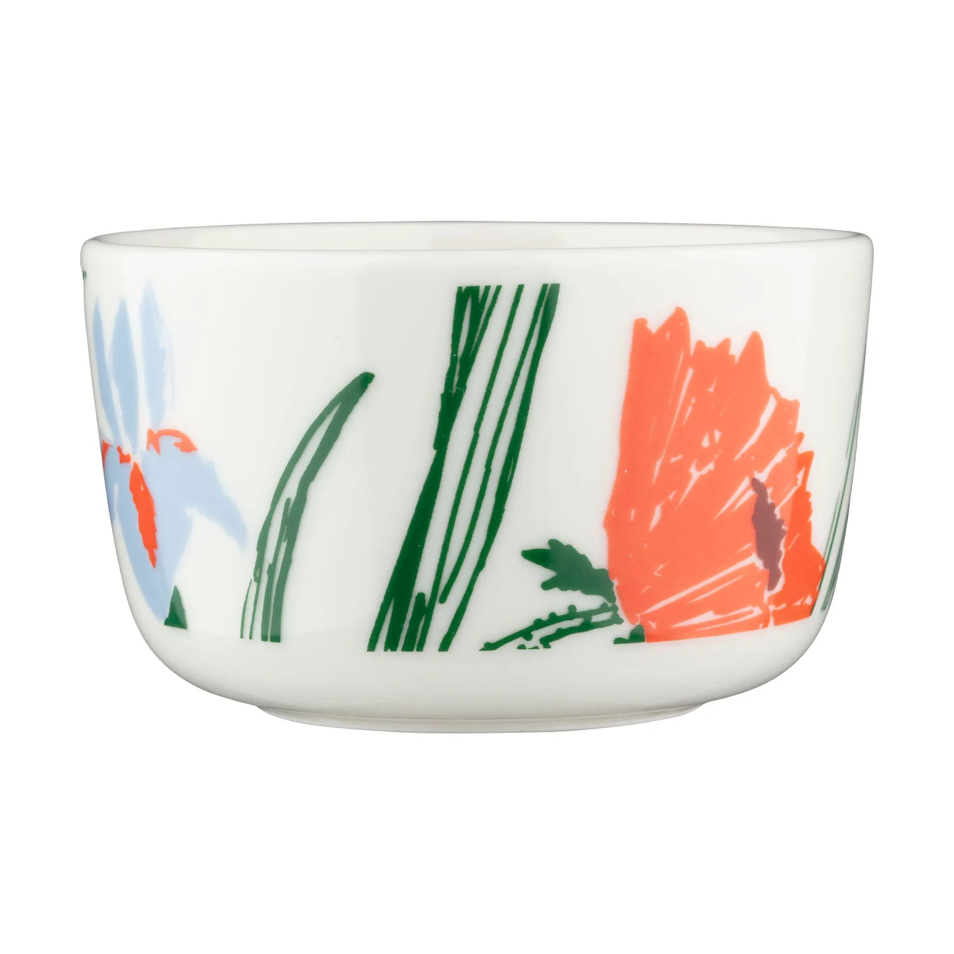 Cuenco Puutarhakutsut 2,5 dl, White-green-orange Marimekko