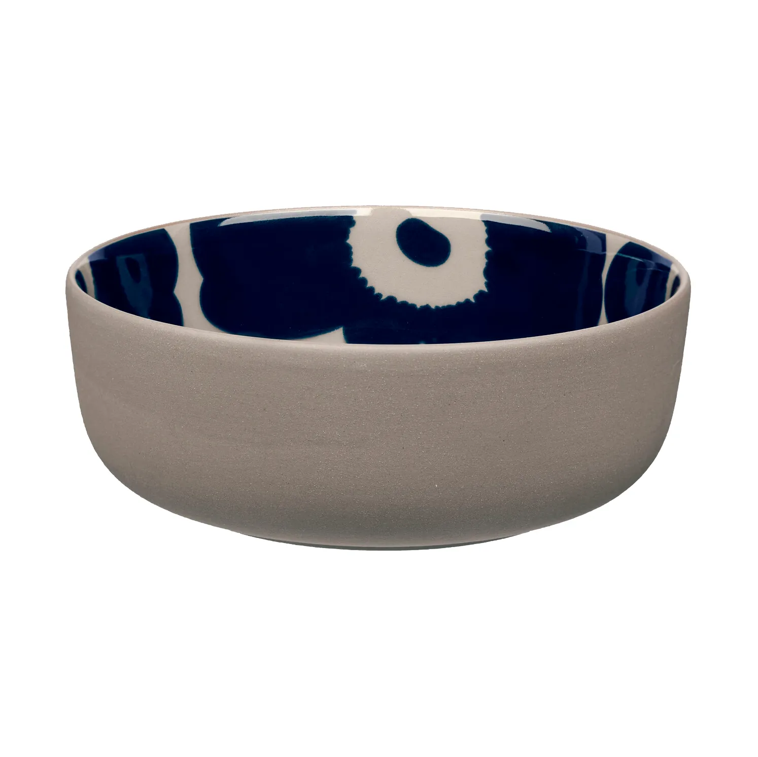 Cuenco Unikko 4 dl, Terra-dark blue Marimekko