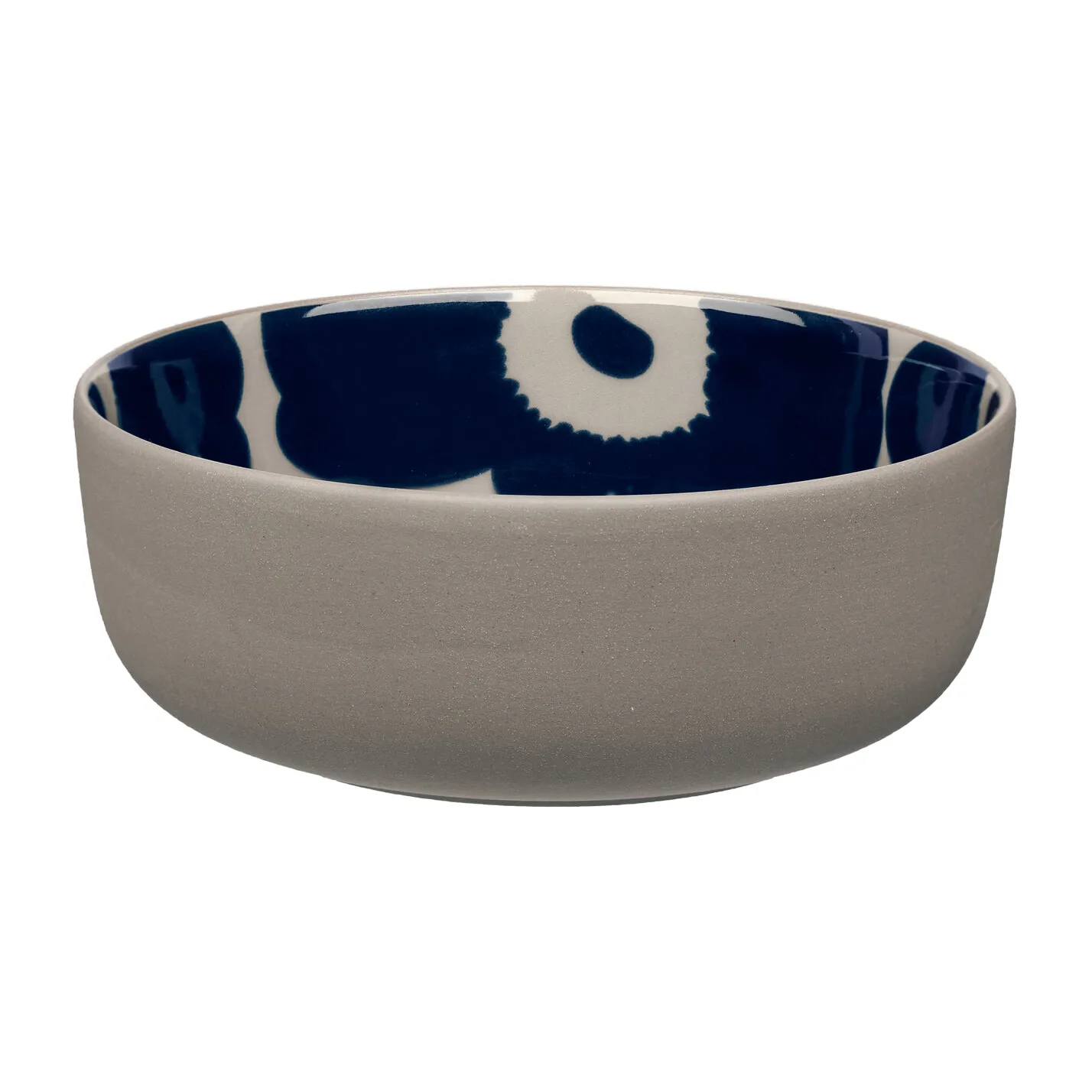 Cuenco Unikko 4 dl, Tierra-azul oscuro Marimekko