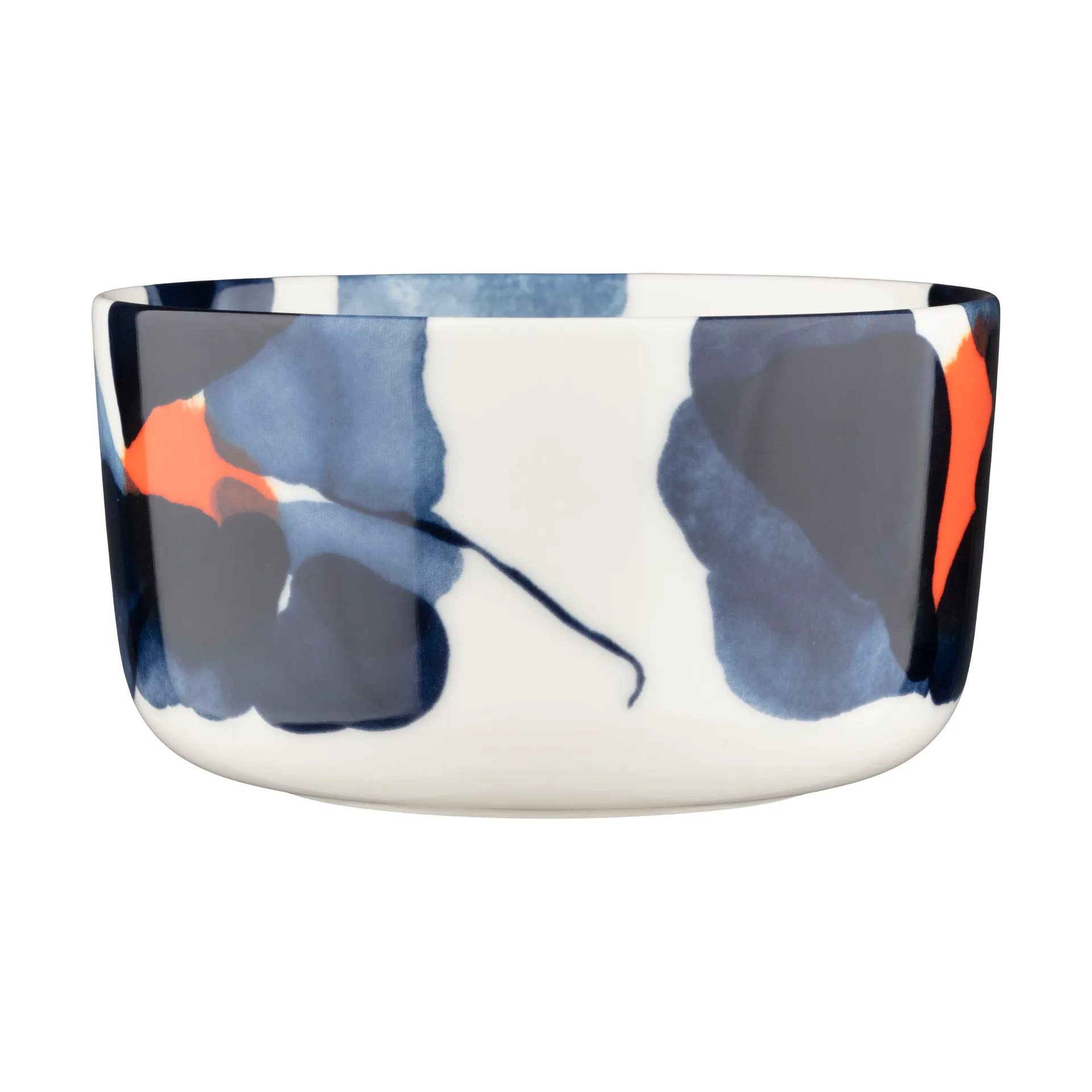Cuenco Valssi 5 dl, White-dark blue-orange Marimekko