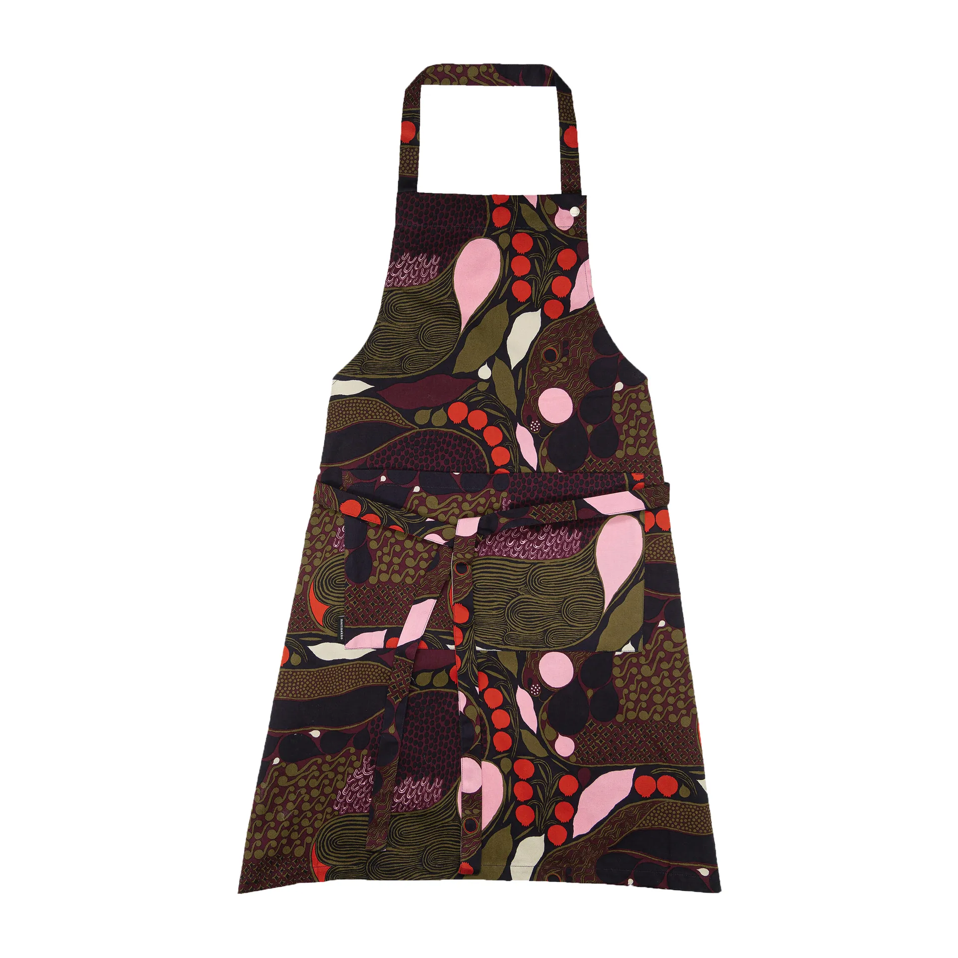 Delantal Pieni Rusakko, Rosa-marrón Marimekko