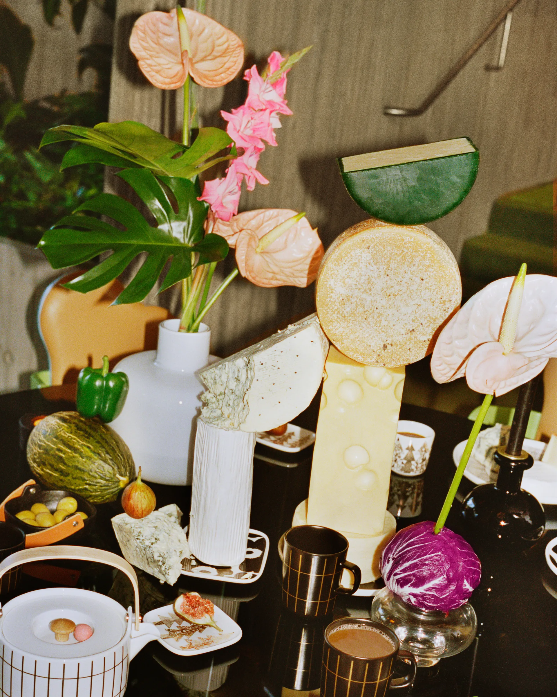 Fuente Tiiliskivi 10x10 cm, White-gold Marimekko