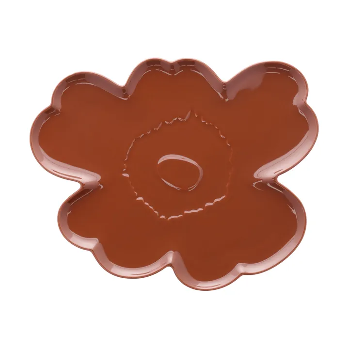 Fuente Unikko Shape 32 cm - Castaño - Marimekko