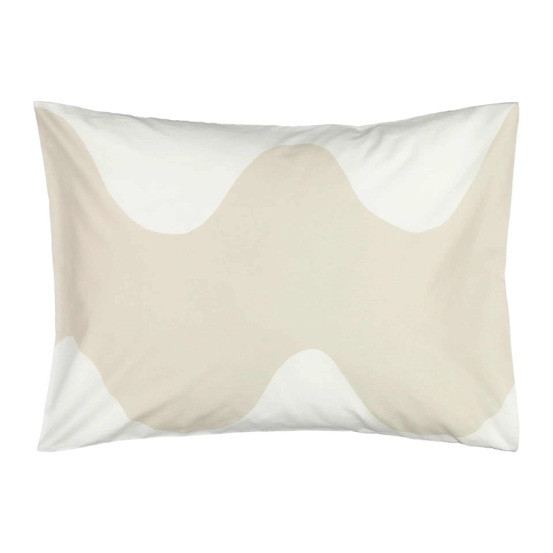 Funda de almohada Lokki 50x60 cm, Beige-blanco Marimekko