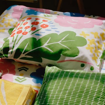 Funda de almohada Onni 50x60 cm - verde-amarillo-azul - Marimekko