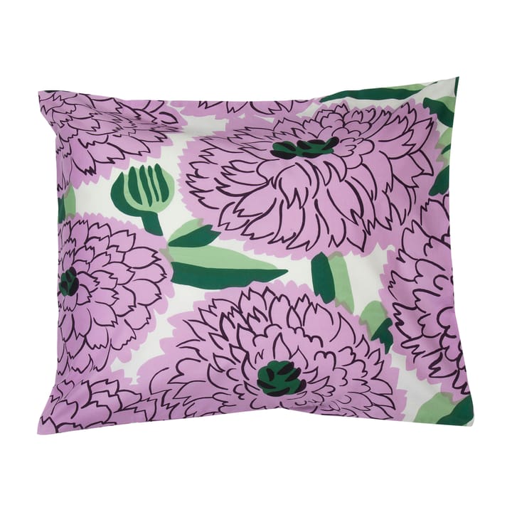 Funda de almohada Primavera 50x60 cm - Off white-violeta-verde - Marimekko
