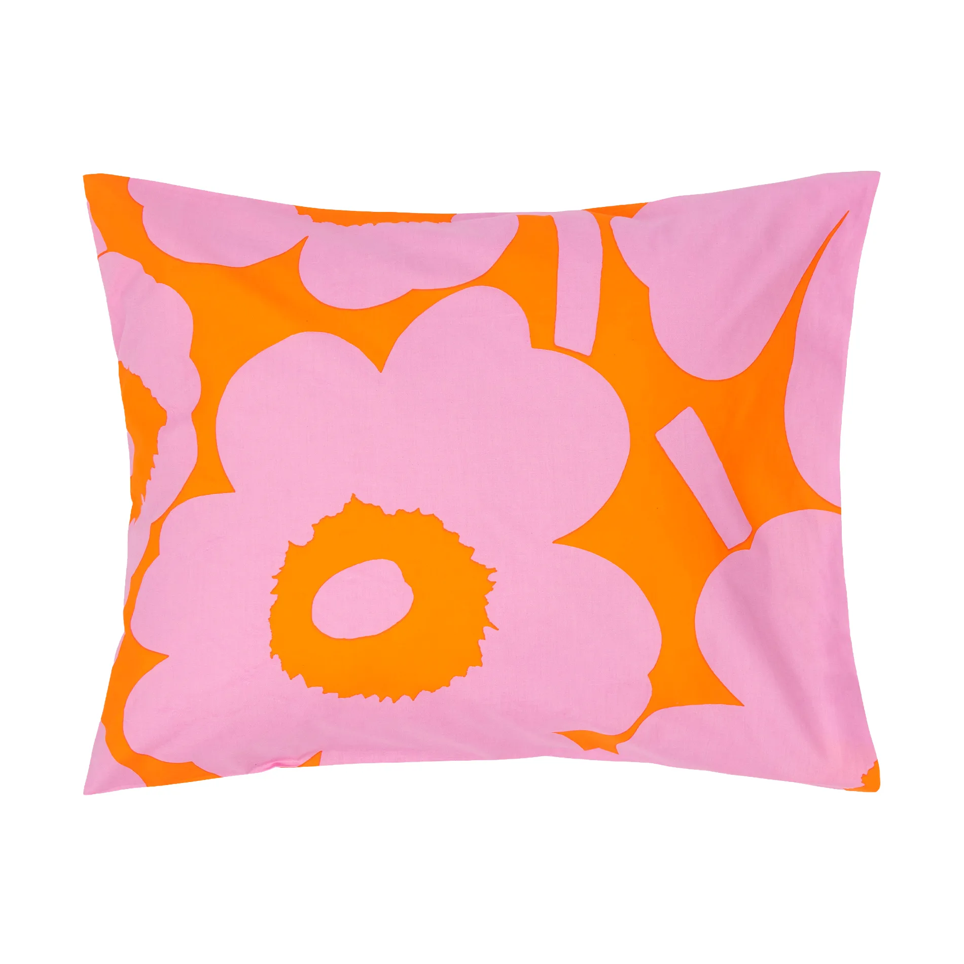 Funda de almohada Unikko 50x60 cm, Orange-pink Marimekko