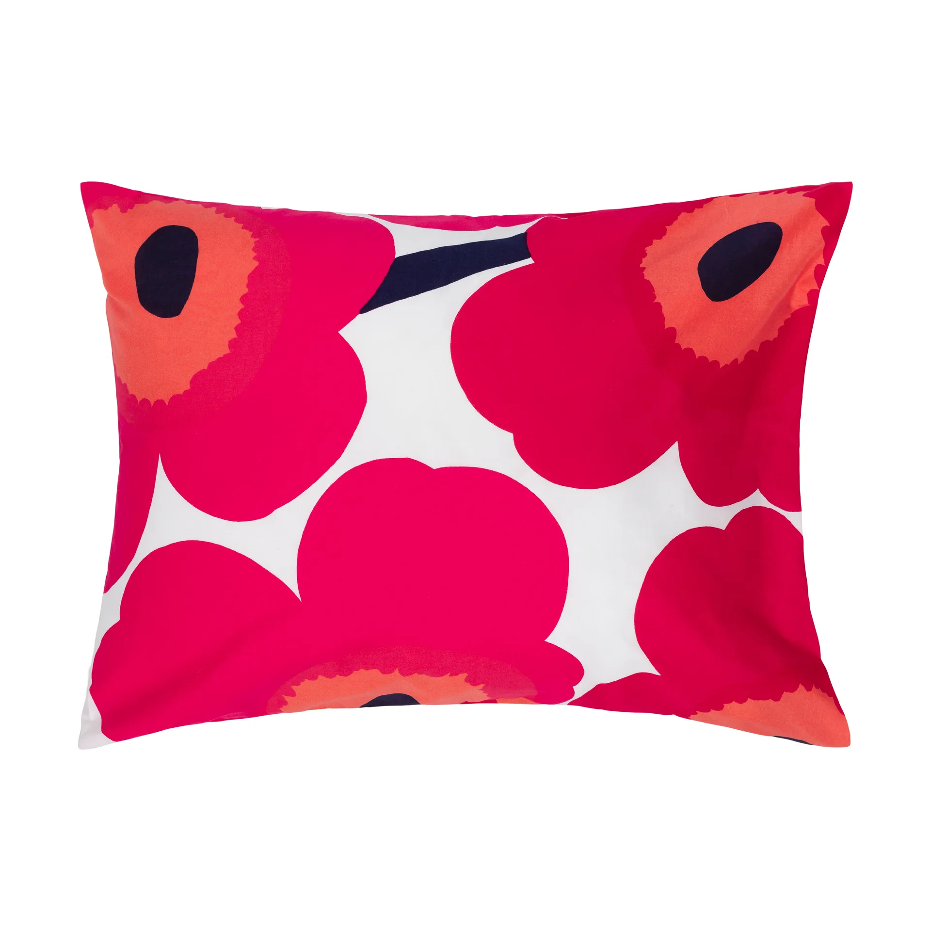 Funda de almohada Unikko 50x60 cm, Rojo Marimekko