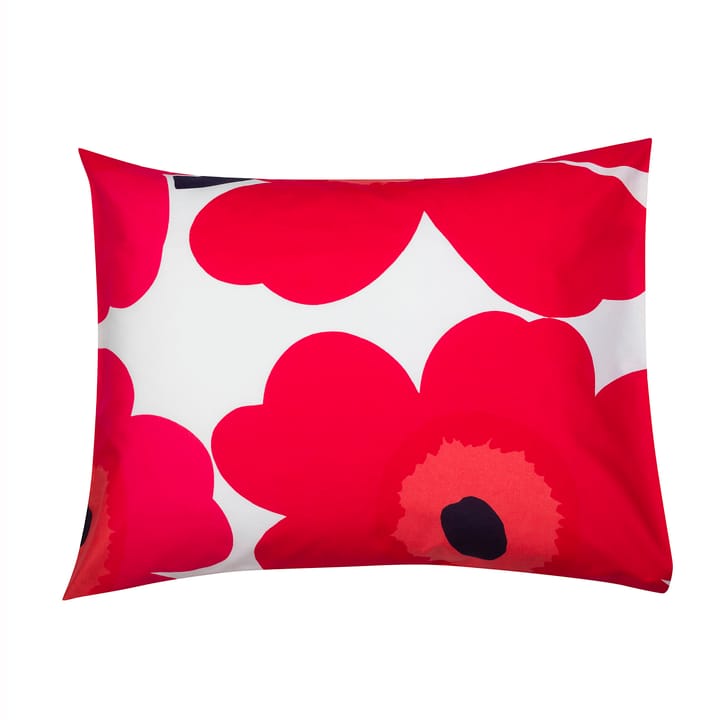 Funda de almohada Unikko 50x60 cm - rojo - Marimekko