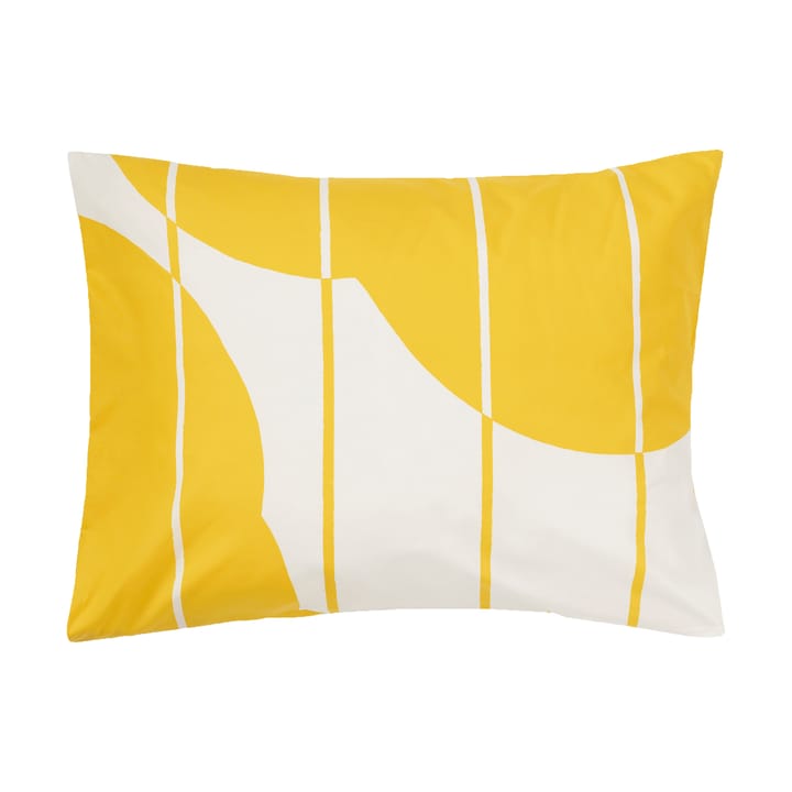 Funda de almohada Vesi Unikko 50x60 cm - Spring yellow-ecru - Marimekko