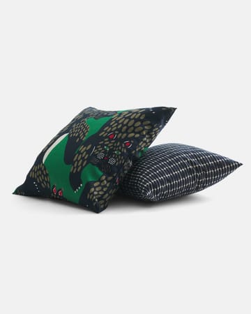 Funda de cojín Alku 40x40 cm - Cotton-dark blue - Marimekko
