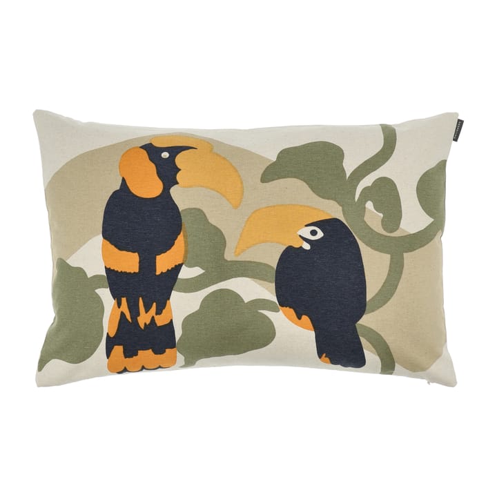 Funda de cojín Pepe 40x60 cm, Beige-marrón-naranja Marimekko