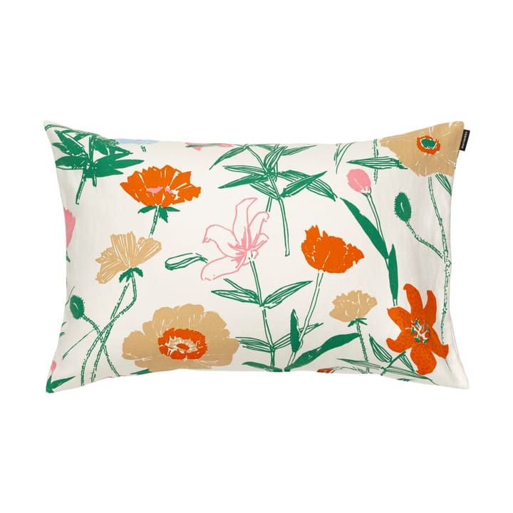 Funda de cojín Perenna 40x60 cm - White-green-orange-yellow - Marimekko