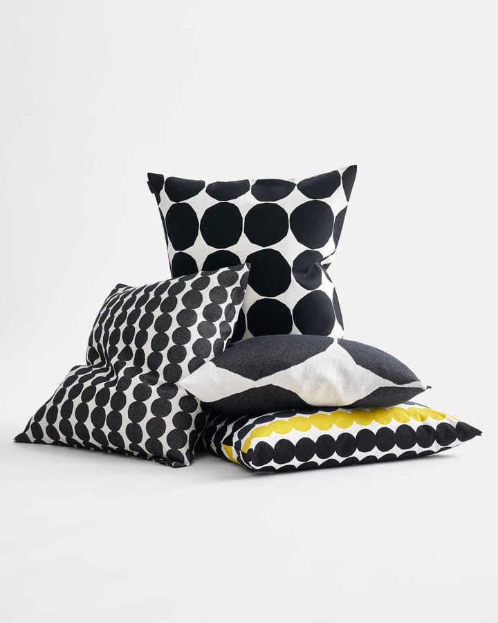 Funda de cojín Pienet Kivet 50x50 cm, negro-blanco Marimekko