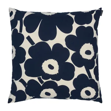 Funda de cojín Pieni Unikko 50x50 cm - Azul oscuro-cotton - Marimekko