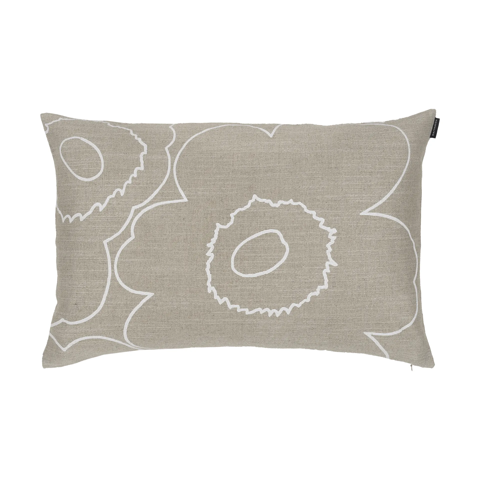 Funda de cojín Piirto Unikko 40x60 cm, Sand-white Marimekko