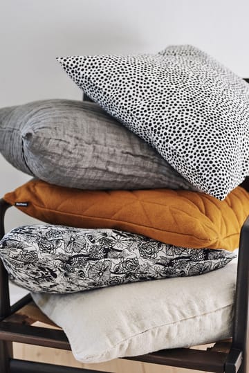 Funda de cojín Pirput Parput - negro-blanco - Marimekko